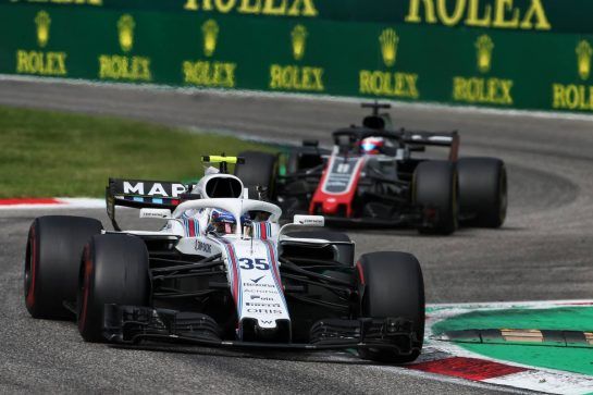 Sergey Sirotkin (RUS) Williams FW41.
02.09.2018. Formula 1 World Championship, Rd 14, Italian Grand Prix, Monza, Italy, Race Day.
- www.xpbimages.com, EMail: requests@xpbimages.com - copy of publication required for printed pictures. Every used picture is fee-liable. © Copyright: Charniaux / XPB Images