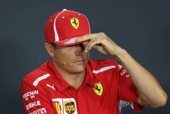 Kimi Raikkonen (FIN) Scuderia Ferrari 
13.09.2018. Formula 1 World Championship, Rd 15, Singapore Grand Prix, Marina Bay Street Circuit, Singapore, Preparation Day.
- www.xpbimages.com, EMail: requests@xpbimages.com - copy of publication required for printed pictures. Every used picture is fee-liable. © Copyright: Charniaux / XPB Images