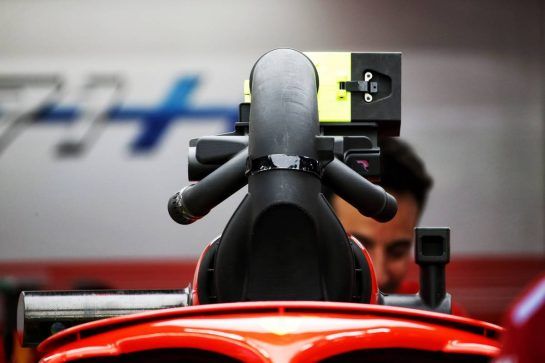 Ferrari SF71H cooling fan.
13.09.2018. Formula 1 World Championship, Rd 15, Singapore Grand Prix, Marina Bay Street Circuit, Singapore, Preparation Day.
- www.xpbimages.com, EMail: requests@xpbimages.com - copy of publication required for printed pictures. Every used picture is fee-liable. © Copyright: Batchelor / XPB Images
