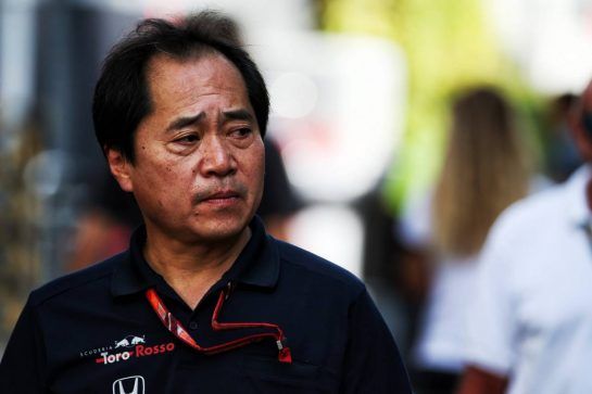 Toyoharu Tanabe (JPN) Honda F1 Technical Director.
13.09.2018. Formula 1 World Championship, Rd 15, Singapore Grand Prix, Marina Bay Street Circuit, Singapore, Preparation Day.
- www.xpbimages.com, EMail: requests@xpbimages.com - copy of publication required for printed pictures. Every used picture is fee-liable. © Copyright: Batchelor / XPB Images