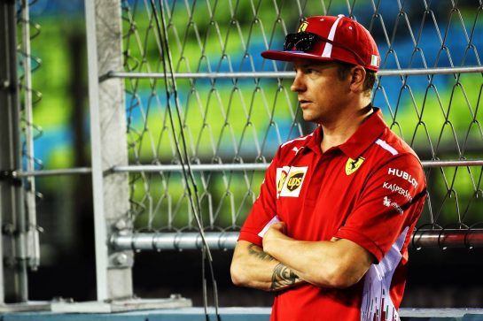 Kimi Raikkonen (FIN) Ferrari.
13.09.2018. Formula 1 World Championship, Rd 15, Singapore Grand Prix, Marina Bay Street Circuit, Singapore, Preparation Day.
- www.xpbimages.com, EMail: requests@xpbimages.com - copy of publication required for printed pictures. Every used picture is fee-liable. © Copyright: Batchelor / XPB Images