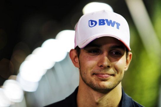Esteban Ocon (FRA) Racing Point Force India F1 Team.
13.09.2018. Formula 1 World Championship, Rd 15, Singapore Grand Prix, Marina Bay Street Circuit, Singapore, Preparation Day.
- www.xpbimages.com, EMail: requests@xpbimages.com - copy of publication required for printed pictures. Every used picture is fee-liable. © Copyright: Moy / XPB Images