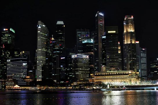 Scenic Singapore.
13.09.2018. Formula 1 World Championship, Rd 15, Singapore Grand Prix, Marina Bay Street Circuit, Singapore, Preparation Day.
- www.xpbimages.com, EMail: requests@xpbimages.com - copy of publication required for printed pictures. Every used picture is fee-liable. © Copyright: Charniaux / XPB Images