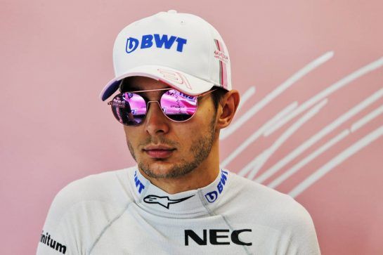 Esteban Ocon (FRA) Racing Point Force India F1 Team.
14.09.2018. Formula 1 World Championship, Rd 15, Singapore Grand Prix, Marina Bay Street Circuit, Singapore, Practice Day.
- www.xpbimages.com, EMail: requests@xpbimages.com - copy of publication required for printed pictures. Every used picture is fee-liable. © Copyright: Moy / XPB Images