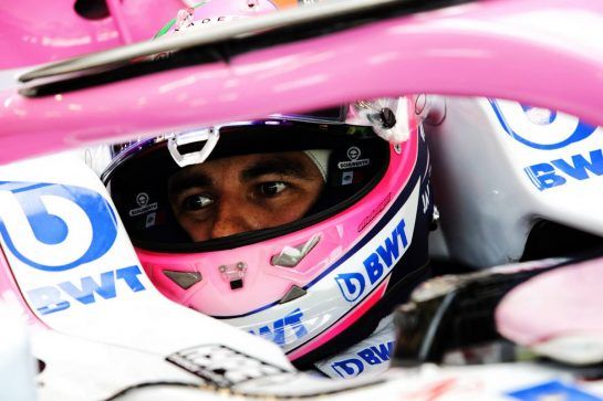 Sergio Perez (MEX) Racing Point Force India F1 VJM11.
14.09.2018. Formula 1 World Championship, Rd 15, Singapore Grand Prix, Marina Bay Street Circuit, Singapore, Practice Day.
- www.xpbimages.com, EMail: requests@xpbimages.com - copy of publication required for printed pictures. Every used picture is fee-liable. © Copyright: Moy / XPB Images