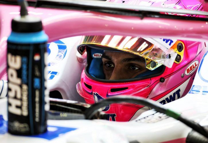 Esteban Ocon (FRA) Racing Point Force India F1 VJM11.