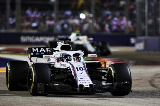 Sergey Sirotkin (RUS) Williams FW41.
16.09.2018. Formula 1 World Championship, Rd 15, Singapore Grand Prix, Marina Bay Street Circuit, Singapore, Race Day.
- www.xpbimages.com, EMail: requests@xpbimages.com - copy of publication required for printed pictures. Every used picture is fee-liable. © Copyright: Charniaux / XPB Images