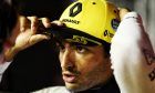 Carlos Sainz Jr (ESP) Renault Sport F1 Team on the grid.