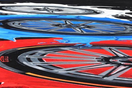 Circuit atmosphere - Pirelli branding.
27.09.2018. Formula 1 World Championship, Rd 16, Russian Grand Prix, Sochi Autodrom, Sochi, Russia, Preparation Day.
- www.xpbimages.com, EMail: requests@xpbimages.com - copy of publication required for printed pictures. Every used picture is fee-liable. © Copyright: Moy / XPB Images