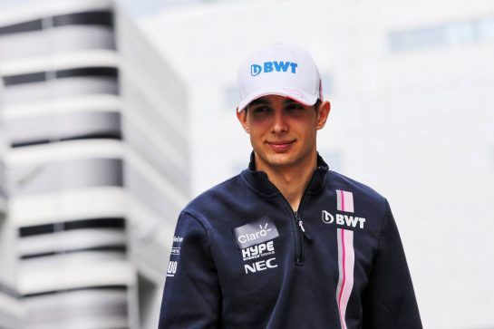 Esteban Ocon (FRA) Racing Point Force India F1 Team.
27.09.2018. Formula 1 World Championship, Rd 16, Russian Grand Prix, Sochi Autodrom, Sochi, Russia, Preparation Day.
- www.xpbimages.com, EMail: requests@xpbimages.com - copy of publication required for printed pictures. Every used picture is fee-liable. © Copyright: Moy / XPB Images