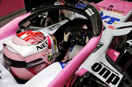 Nicholas Latifi (CDN) Racing Point Force India F1 VJM11 Development Driver.
27.09.2018. Formula 1 World Championship, Rd 16, Russian Grand Prix, Sochi Autodrom, Sochi, Russia, Preparation Day.
- www.xpbimages.com, EMail: requests@xpbimages.com - copy of publication required for printed pictures. Every used picture is fee-liable. © Copyright: Moy / XPB Images