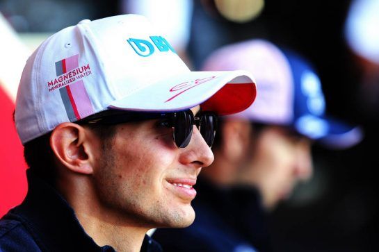Esteban Ocon (FRA) Racing Point Force India F1 Team.
27.09.2018. Formula 1 World Championship, Rd 16, Russian Grand Prix, Sochi Autodrom, Sochi, Russia, Preparation Day.
- www.xpbimages.com, EMail: requests@xpbimages.com - copy of publication required for printed pictures. Every used picture is fee-liable. © Copyright: Moy / XPB Images