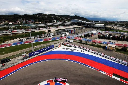 Nicholas Latifi (CDN) Racing Point Force India F1 VJM11 Development Driver.
28.09.2018. Formula 1 World Championship, Rd 16, Russian Grand Prix, Sochi Autodrom, Sochi, Russia, Practice Day.
- www.xpbimages.com, EMail: requests@xpbimages.com - copy of publication required for printed pictures. Every used picture is fee-liable. © Copyright: Batchelor / XPB Images