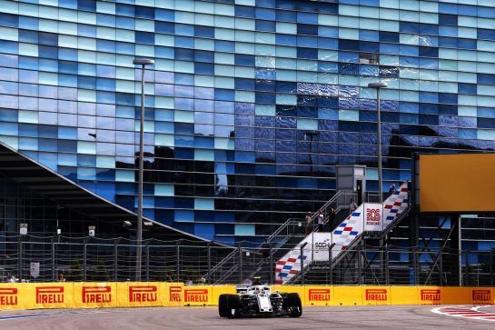 Charles Leclerc (MON) Sauber F1 Team C37.
28.09.2018. Formula 1 World Championship, Rd 16, Russian Grand Prix, Sochi Autodrom, Sochi, Russia, Practice Day.
- www.xpbimages.com, EMail: requests@xpbimages.com - copy of publication required for printed pictures. Every used picture is fee-liable. © Copyright: Moy / XPB Images