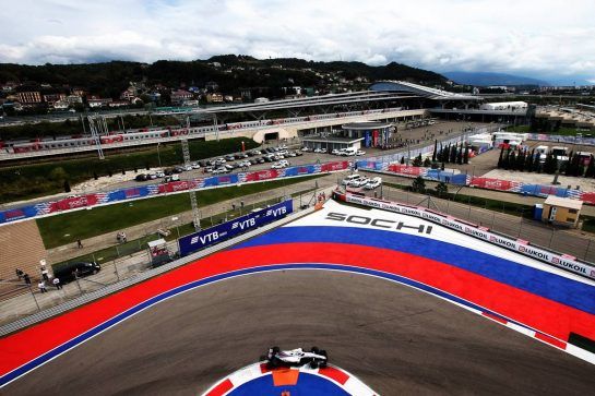 Sergey Sirotkin (RUS) Williams FW41.
28.09.2018. Formula 1 World Championship, Rd 16, Russian Grand Prix, Sochi Autodrom, Sochi, Russia, Practice Day.
- www.xpbimages.com, EMail: requests@xpbimages.com - copy of publication required for printed pictures. Every used picture is fee-liable. © Copyright: Batchelor / XPB Images