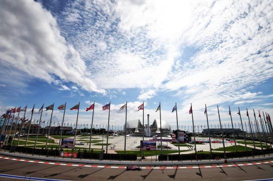 Esteban Ocon (FRA) Racing Point Force India F1 VJM11.
28.09.2018. Formula 1 World Championship, Rd 16, Russian Grand Prix, Sochi Autodrom, Sochi, Russia, Practice Day.
- www.xpbimages.com, EMail: requests@xpbimages.com - copy of publication required for printed pictures. Every used picture is fee-liable. © Copyright: Moy / XPB Images