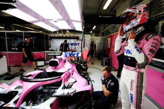 Nicholas Latifi (CDN) Racing Point Force India F1 VJM11 Development Driver.
28.09.2018. Formula 1 World Championship, Rd 16, Russian Grand Prix, Sochi Autodrom, Sochi, Russia, Practice Day.
- www.xpbimages.com, EMail: requests@xpbimages.com - copy of publication required for printed pictures. Every used picture is fee-liable. © Copyright: Moy / XPB Images