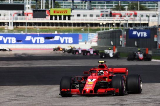 Kimi Raikkonen (FIN) Ferrari SF71H.
30.09.2018. Formula 1 World Championship, Rd 16, Russian Grand Prix, Sochi Autodrom, Sochi, Russia, Race Day.
- www.xpbimages.com, EMail: requests@xpbimages.com - copy of publication required for printed pictures. Every used picture is fee-liable. © Copyright: Batchelor / XPB Images