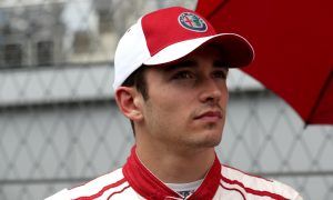 Leclerc struggling in Japan with memories of Bianchi crash