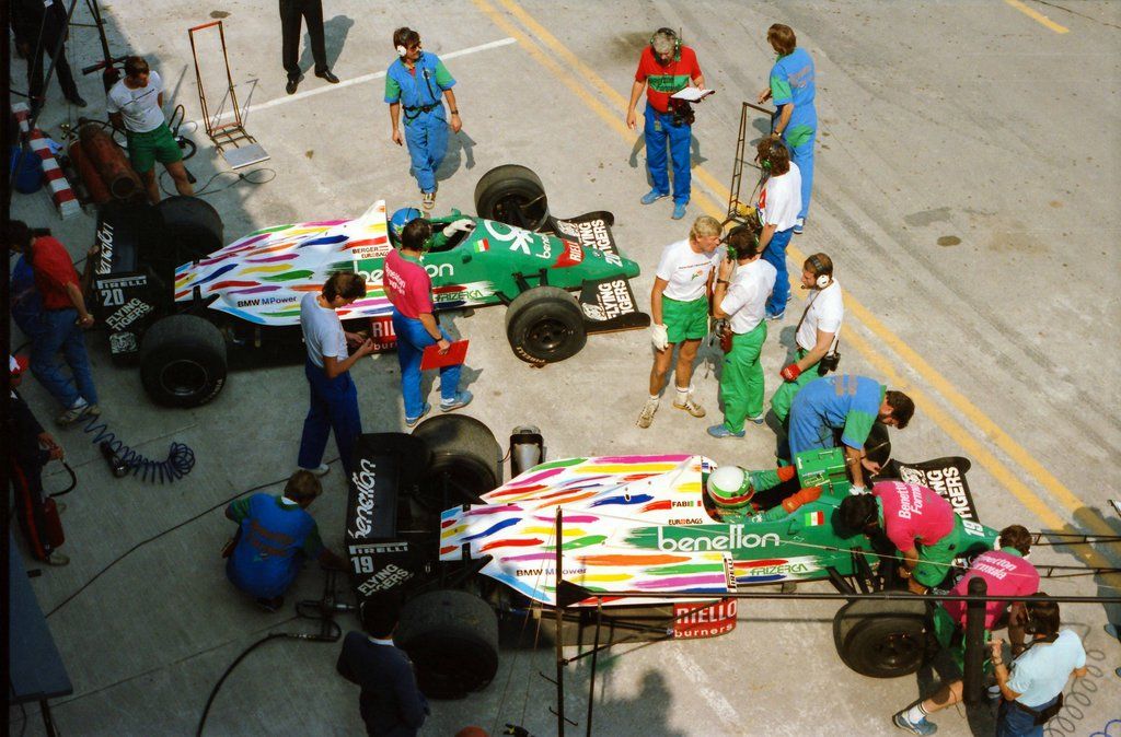 Benetton Formula 1 RACING TEAM G.Berger - www.vetrepro.fr