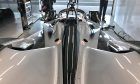 Nissan prepares to roll out on track in the first day of testing for season 5 of the ABB FIA Formula E world championship
