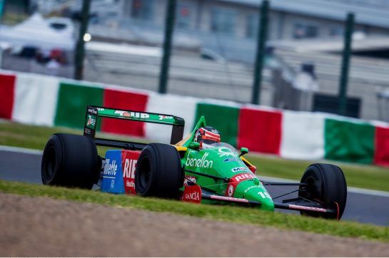 Aguri Suzuki (JPN) Benetton (1989)
Suzuka Circuit.