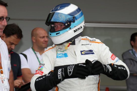 Mikka Hakkinen (FIN) McLaren MP4-13 (1998).
Suzuka Circuit.