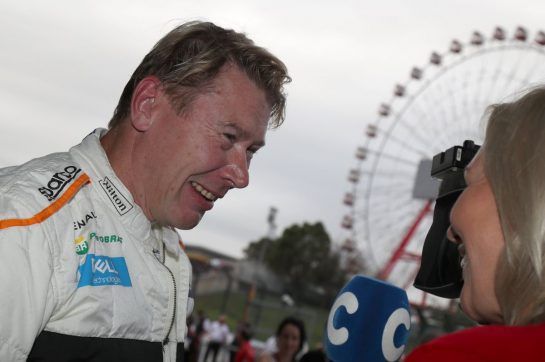 Mikka Hakkinen (FIN) McLaren MP4-13 (1998).
Suzuka Circuit.