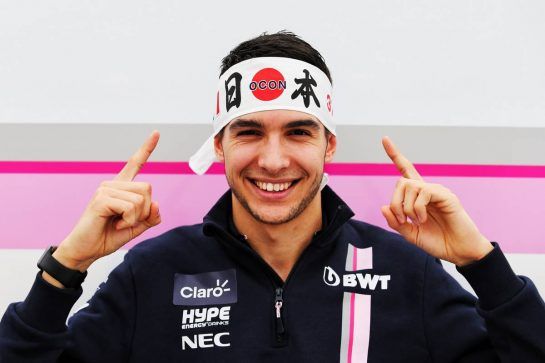 Esteban Ocon (FRA) Racing Point Force India F1 Team.
04.10.2018. Formula 1 World Championship, Rd 17, Japanese Grand Prix, Suzuka, Japan, Preparation Day.
- www.xpbimages.com, EMail: requests@xpbimages.com - copy of publication required for printed pictures. Every used picture is fee-liable. © Copyright: Moy / XPB Images