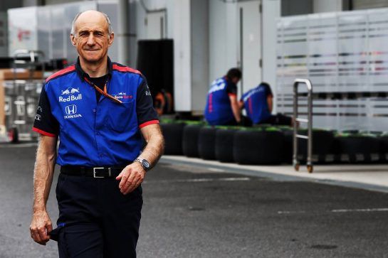 Franz Tost (AUT) Scuderia Toro Rosso Team Principal.
04.10.2018. Formula 1 World Championship, Rd 17, Japanese Grand Prix, Suzuka, Japan, Preparation Day.
- www.xpbimages.com, EMail: requests@xpbimages.com - copy of publication required for printed pictures. Every used picture is fee-liable. © Copyright: Batchelor / XPB Images