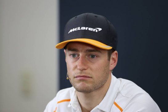 Stoffel Vandoorne (BEL) McLaren F1
04.10.2018. Formula 1 World Championship, Rd 17, Japanese Grand Prix, Suzuka, Japan, Preparation Day.
- www.xpbimages.com, EMail: requests@xpbimages.com - copy of publication required for printed pictures. Every used picture is fee-liable. © Copyright: Charniaux / XPB Images