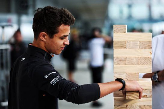 Lando Norris (GBR) McLaren Test Driver.
04.10.2018. Formula 1 World Championship, Rd 17, Japanese Grand Prix, Suzuka, Japan, Preparation Day.
- www.xpbimages.com, EMail: requests@xpbimages.com - copy of publication required for printed pictures. Every used picture is fee-liable. © Copyright: Batchelor / XPB Images