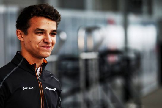 Lando Norris (GBR) McLaren Test Driver.
04.10.2018. Formula 1 World Championship, Rd 17, Japanese Grand Prix, Suzuka, Japan, Preparation Day.
- www.xpbimages.com, EMail: requests@xpbimages.com - copy of publication required for printed pictures. Every used picture is fee-liable. © Copyright: Batchelor / XPB Images