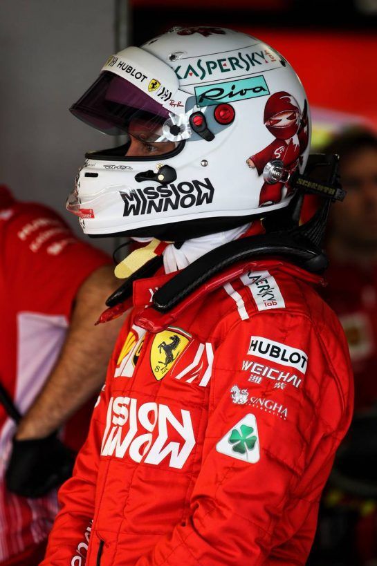 Sebastian Vettel (GER) Ferrari.
05.10.2018. Formula 1 World Championship, Rd 17, Japanese Grand Prix, Suzuka, Japan, Practice Day.
- www.xpbimages.com, EMail: requests@xpbimages.com - copy of publication required for printed pictures. Every used picture is fee-liable. © Copyright: Batchelor / XPB Images