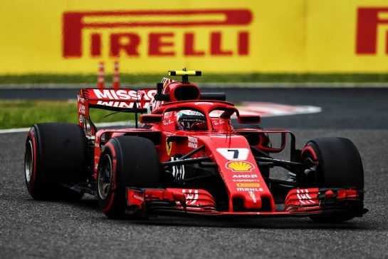 Kimi Raikkonen (FIN) Ferrari SF71H.
05.10.2018. Formula 1 World Championship, Rd 17, Japanese Grand Prix, Suzuka, Japan, Practice Day.
- www.xpbimages.com, EMail: requests@xpbimages.com - copy of publication required for printed pictures. Every used picture is fee-liable. © Copyright: Moy / XPB Images
