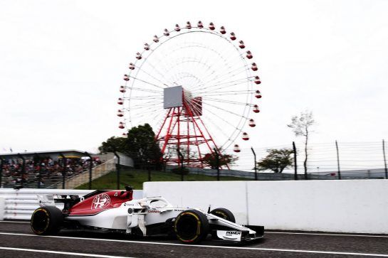 Marcus Ericsson (SWE) Sauber C37.
05.10.2018. Formula 1 World Championship, Rd 17, Japanese Grand Prix, Suzuka, Japan, Practice Day.
- www.xpbimages.com, EMail: requests@xpbimages.com - copy of publication required for printed pictures. Every used picture is fee-liable. © Copyright: Batchelor / XPB Images