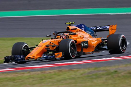 Stoffel Vandoorne (BEL) McLaren F1 
05.10.2018. Formula 1 World Championship, Rd 17, Japanese Grand Prix, Suzuka, Japan, Practice Day.
- www.xpbimages.com, EMail: requests@xpbimages.com - copy of publication required for printed pictures. Every used picture is fee-liable. © Copyright: Charniaux / XPB Images