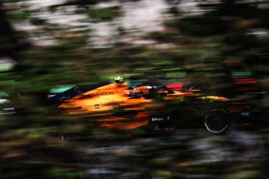 Stoffel Vandoorne (BEL) McLaren MCL33.
05.10.2018. Formula 1 World Championship, Rd 17, Japanese Grand Prix, Suzuka, Japan, Practice Day.
- www.xpbimages.com, EMail: requests@xpbimages.com - copy of publication required for printed pictures. Every used picture is fee-liable. © Copyright: Photo4 / XPB Images