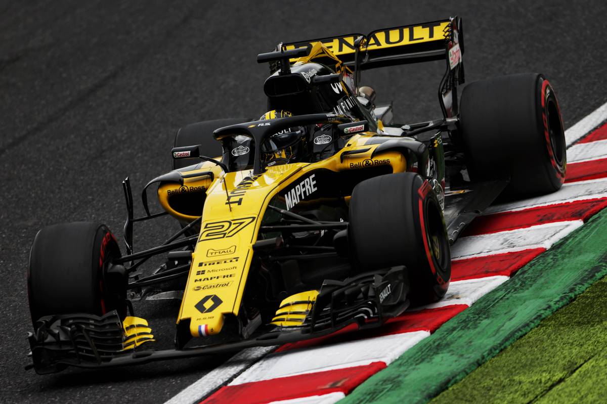 Nico Hulkenberg (GER) Renault Sport F1 Team RS18.