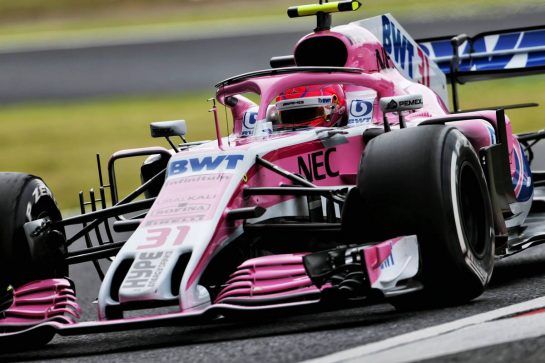 Esteban Ocon (FRA) Racing Point Force India F1 VJM11.
05.10.2018. Formula 1 World Championship, Rd 17, Japanese Grand Prix, Suzuka, Japan, Practice Day.
- www.xpbimages.com, EMail: requests@xpbimages.com - copy of publication required for printed pictures. Every used picture is fee-liable. © Copyright: Moy / XPB Images
