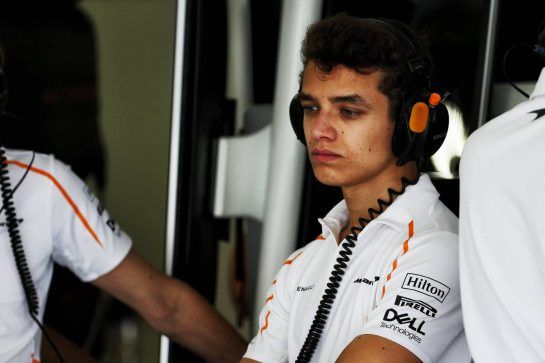 Lando Norris (GBR) McLaren Test Driver.
06.10.2018. Formula 1 World Championship, Rd 17, Japanese Grand Prix, Suzuka, Japan, Qualifying Day.
- www.xpbimages.com, EMail: requests@xpbimages.com - copy of publication required for printed pictures. Every used picture is fee-liable. © Copyright: Batchelor / XPB Images