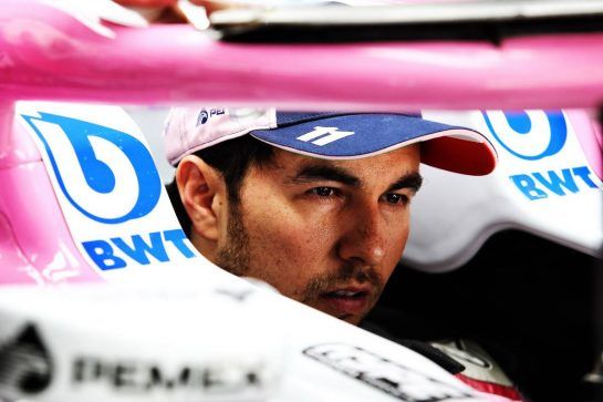 Sergio Perez (MEX) Racing Point Force India F1 VJM11.
06.10.2018. Formula 1 World Championship, Rd 17, Japanese Grand Prix, Suzuka, Japan, Qualifying Day.
- www.xpbimages.com, EMail: requests@xpbimages.com - copy of publication required for printed pictures. Every used picture is fee-liable. © Copyright: Moy / XPB Images