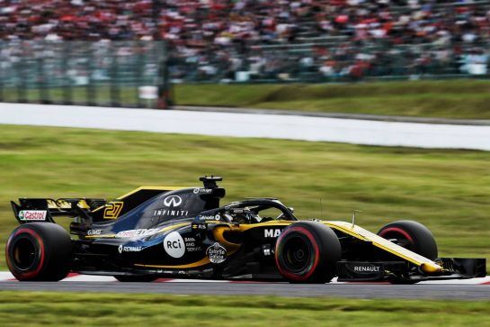 Nico Hulkenberg (GER) Renault Sport F1 Team RS18.
06.10.2018. Formula 1 World Championship, Rd 17, Japanese Grand Prix, Suzuka, Japan, Qualifying Day.
- www.xpbimages.com, EMail: requests@xpbimages.com - copy of publication required for printed pictures. Every used picture is fee-liable. © Copyright: Photo4 / XPB Images