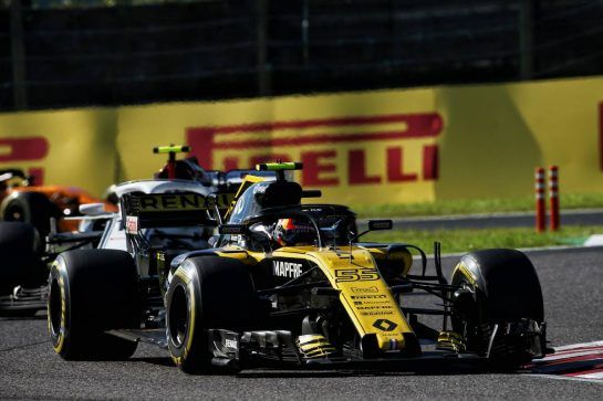 Carlos Sainz Jr (ESP) Renault Sport F1 Team RS18.
07.10.2018. Formula 1 World Championship, Rd 17, Japanese Grand Prix, Suzuka, Japan, Race Day.
- www.xpbimages.com, EMail: requests@xpbimages.com - copy of publication required for printed pictures. Every used picture is fee-liable. © Copyright: Batchelor / XPB Images
