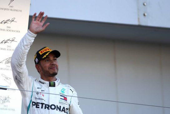 Lewis Hamilton (GBR) Mercedes AMG F1  
07.10.2018. Formula 1 World Championship, Rd 17, Japanese Grand Prix, Suzuka, Japan, Race Day.
- www.xpbimages.com, EMail: requests@xpbimages.com - copy of publication required for printed pictures. Every used picture is fee-liable. © Copyright: Charniaux / XPB Images