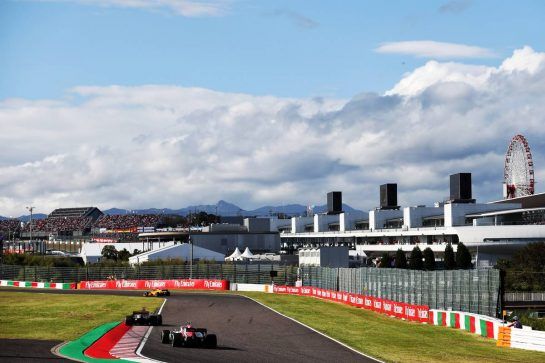 Charles Leclerc (MON) Sauber F1 Team C37.
07.10.2018. Formula 1 World Championship, Rd 17, Japanese Grand Prix, Suzuka, Japan, Race Day.
- www.xpbimages.com, EMail: requests@xpbimages.com - copy of publication required for printed pictures. Every used picture is fee-liable. © Copyright: Charniaux / XPB Images