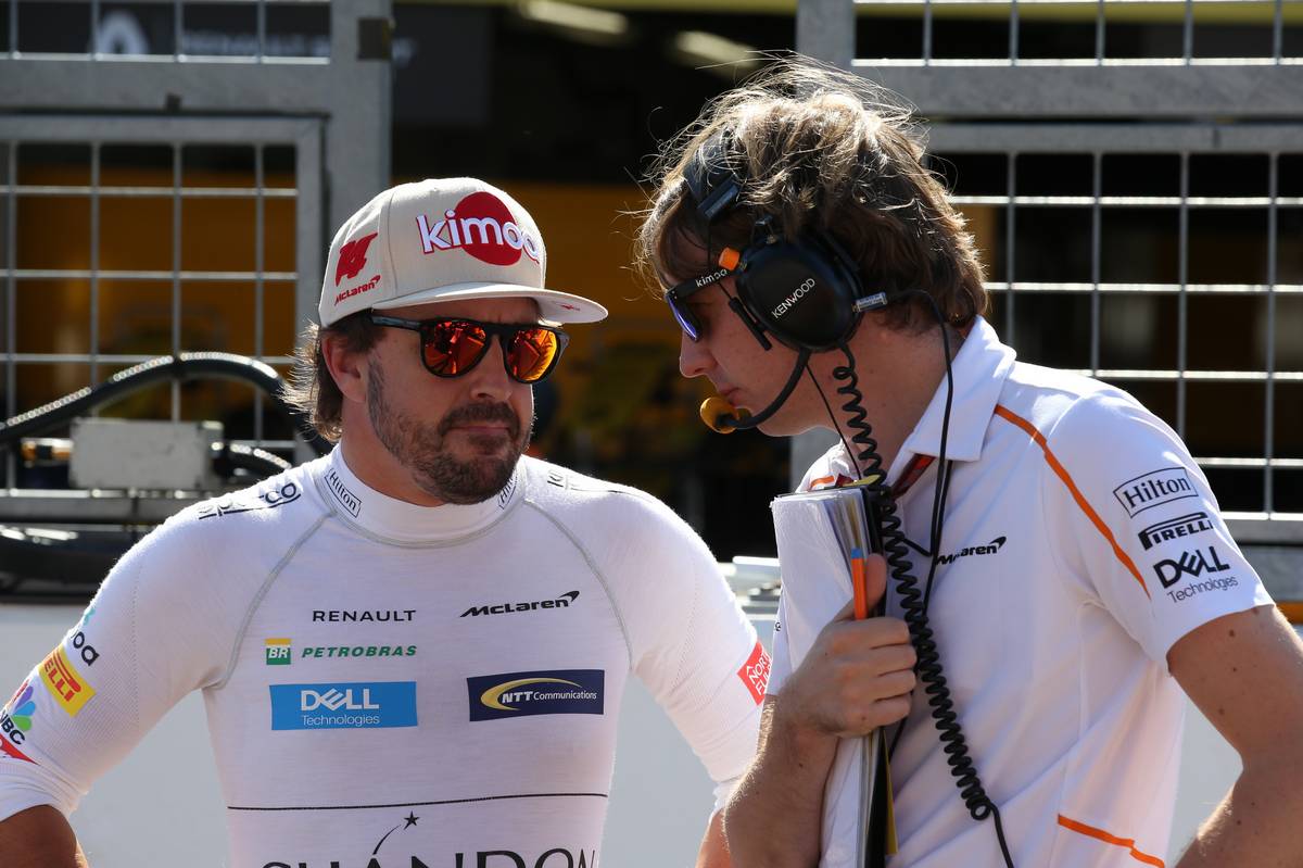 Fernando Alonso (ESP) McLaren MCL33.