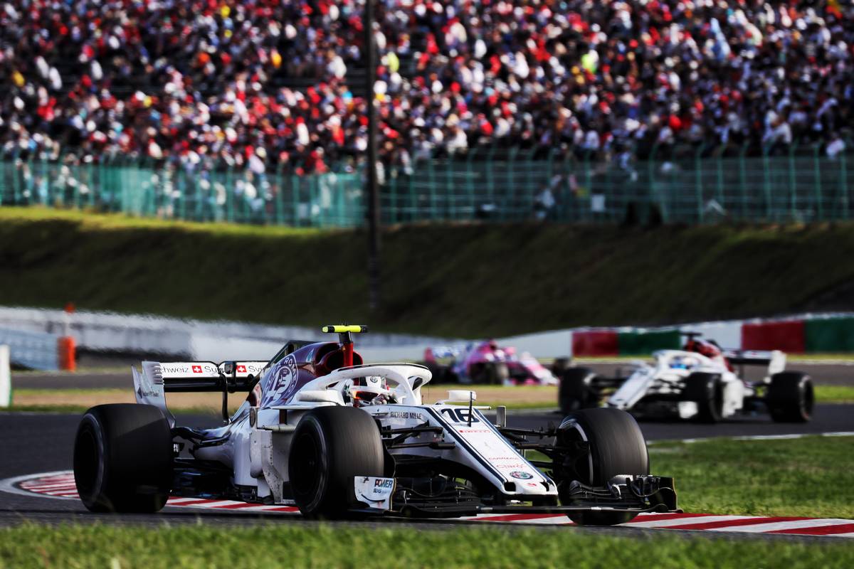 Charles Leclerc (MON) Sauber F1 Team C37.