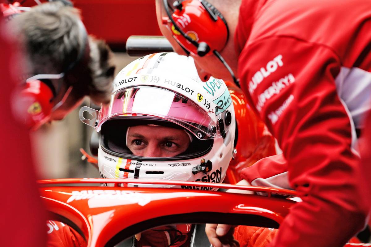 Sebastian Vettel (GER) Ferrari SF71H.