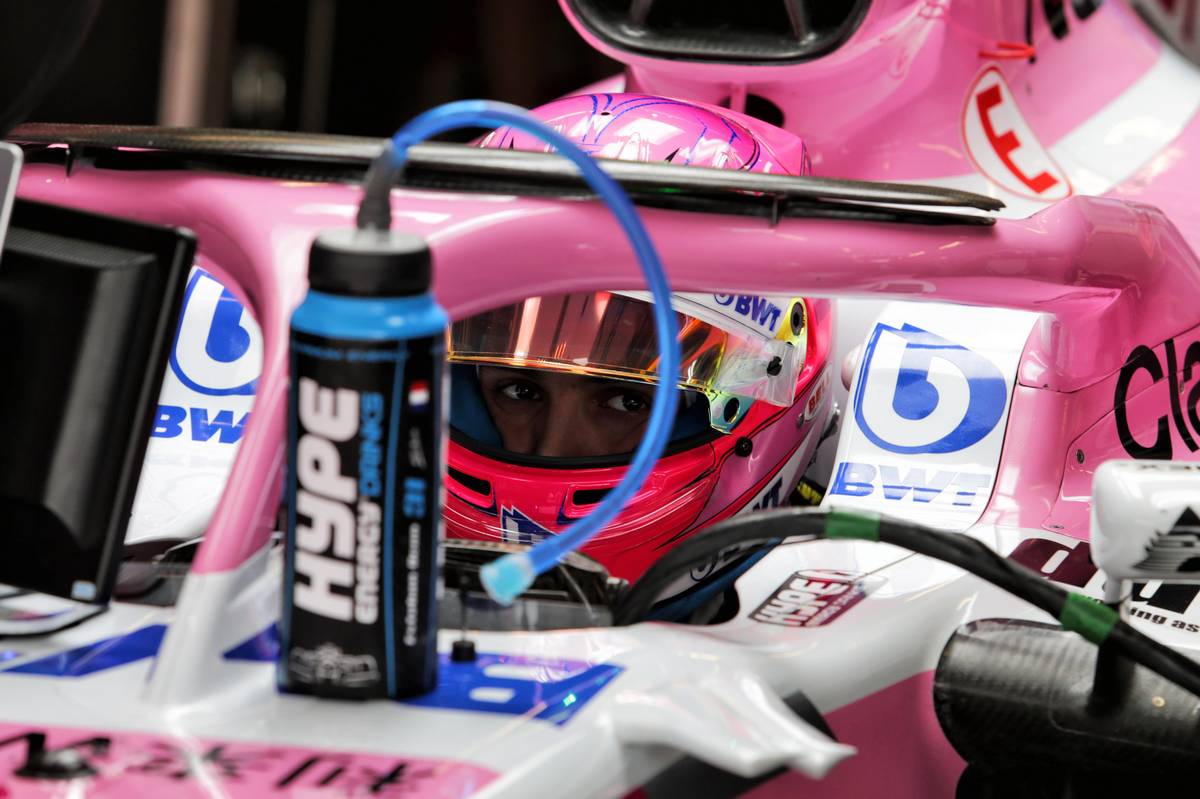 Esteban Ocon (FRA) Racing Point Force India F1 VJM11. 20.10.2018